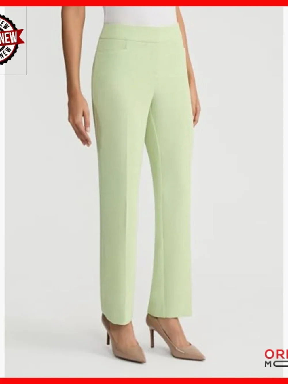Stretch Crepe Work Pants, Wrinkle-Resistant, Professional Fit